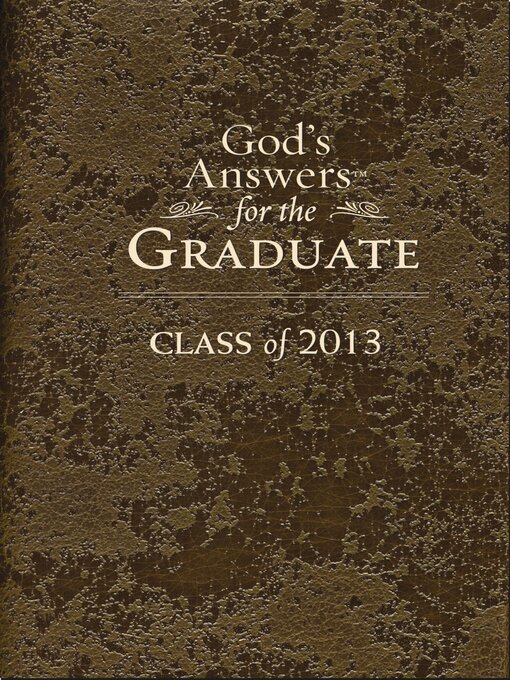 Title details for God's Answers for the Graduate by Jack Countryman - Available